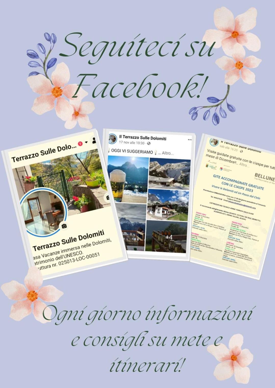 チビアーナIl Terrazzo Sulle Dolomitiアパートメント エクステリア 写真
